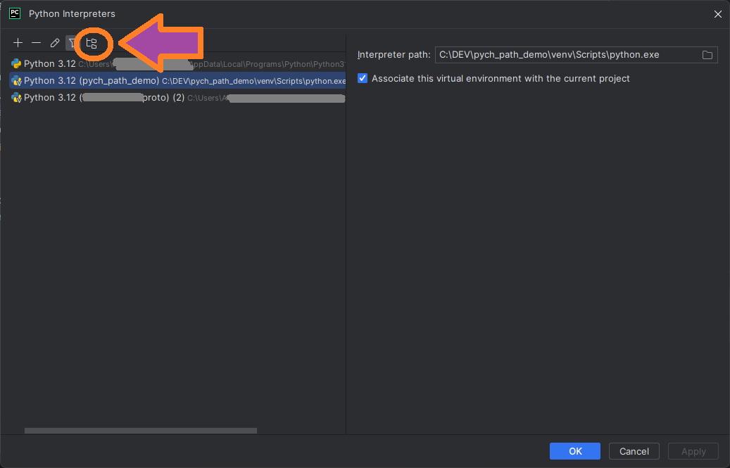 Adding a path to a project in PyCharm image from the site www.aredel.com image from www.aredel.com