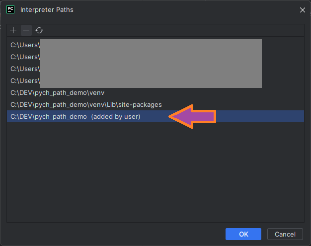 Adding a path to a project in PyCharm image from the site www.aredel.com image from www.aredel.com