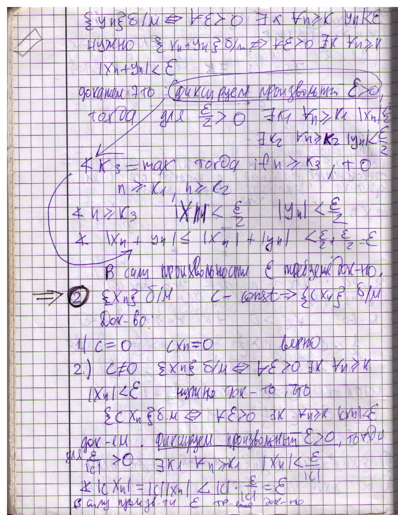 матанализ 9 класс