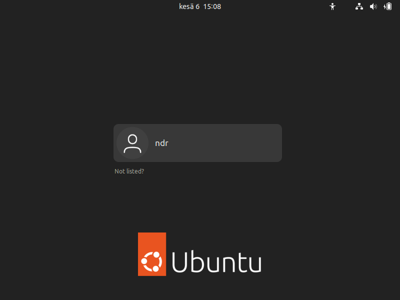Ubuntu 22.04 disabling Wayland immediately after installing the image from the site www.aredel.com