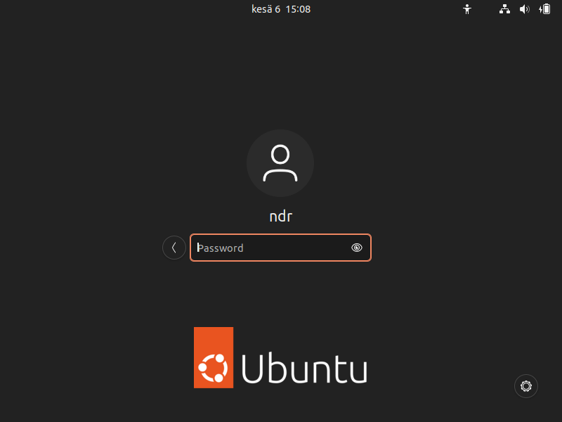 Ubuntu 22.04 disabling Wayland immediately after installing Ubuntu 22.04 image from the website www.aredel.com