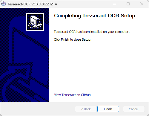 Установка Tesseract в Windows 11 изображение с сайта www.devhops.site изображение с сайта www.testsetup.ru