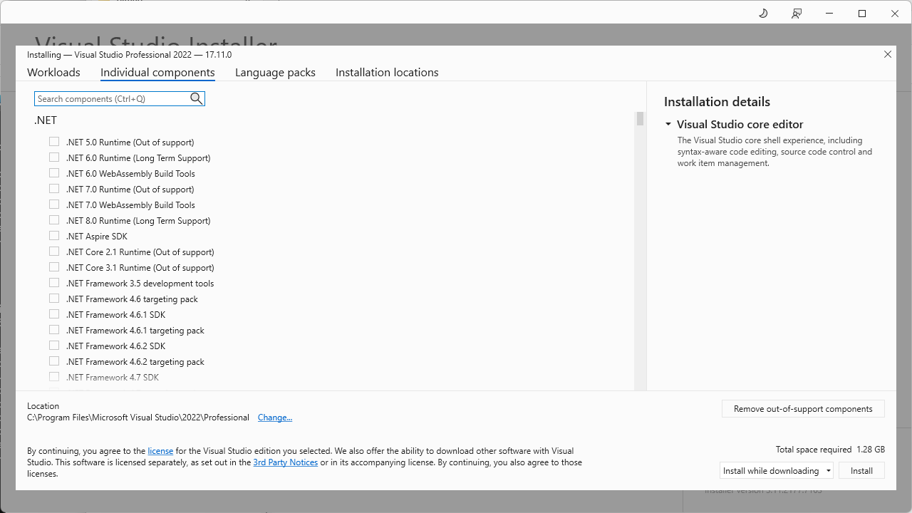 Установка Visual Studio 2022 изображение с сайта www.devhops.site изображение с сайта www.testsetup.ru