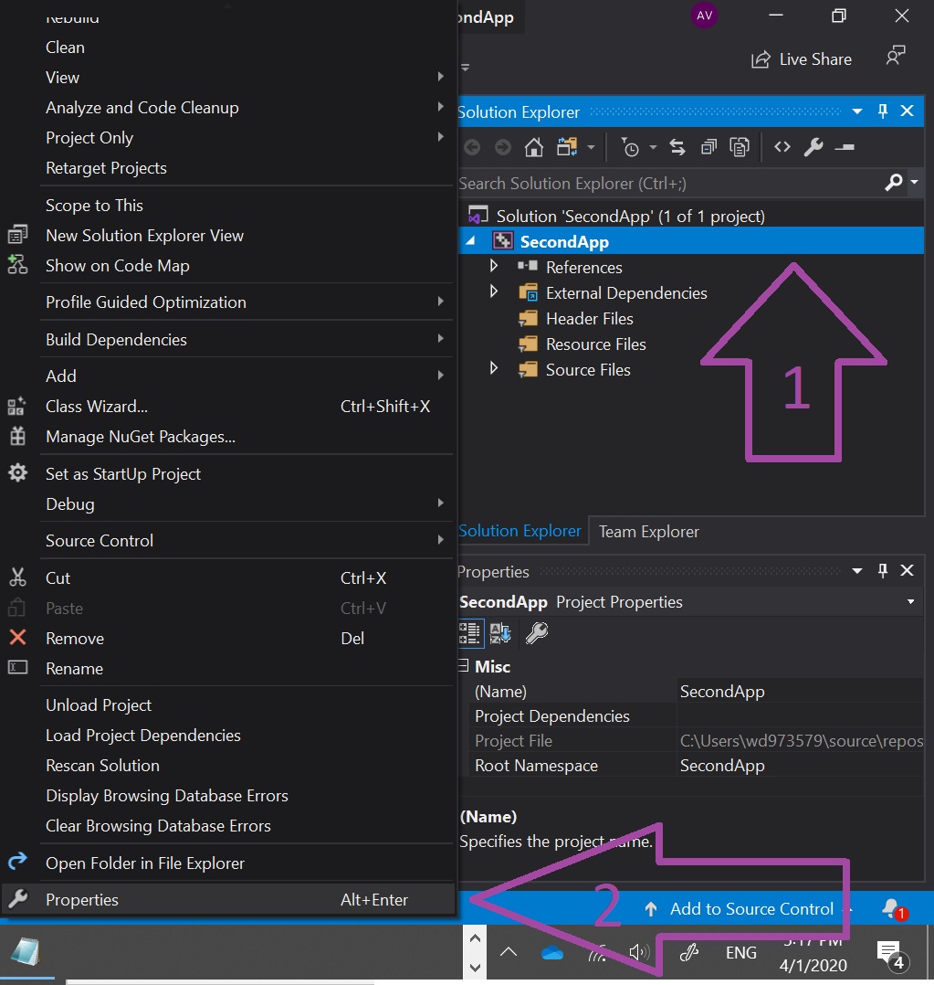 Отключить Precompiled Headers в Visual Studio 2019 в Windows 10 изображение с сайта www.devhops.site