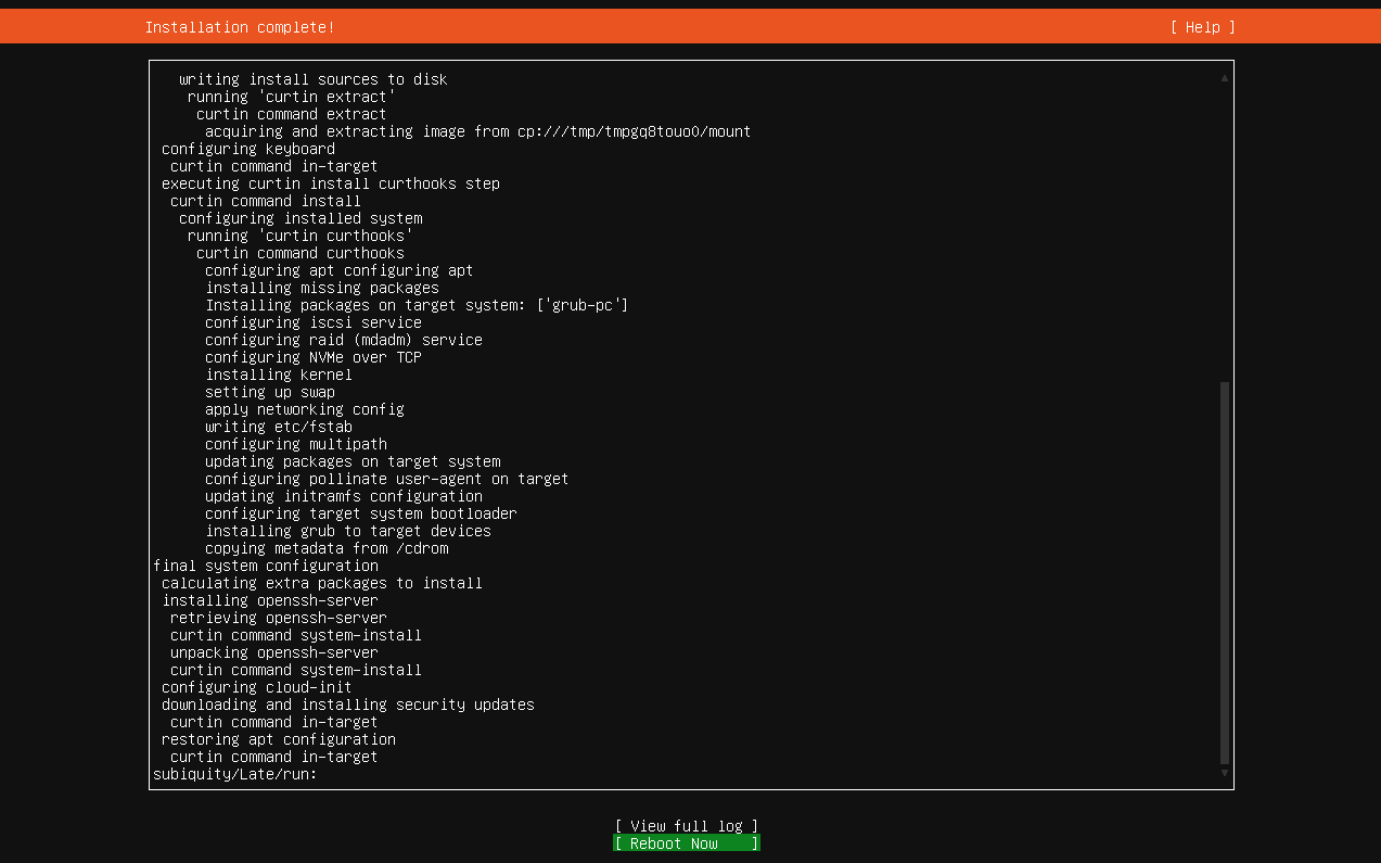 Установка Ubuntu 24.04 Server изображение с сайта www.devhops.site изображение с сайта www.testsetup.ru