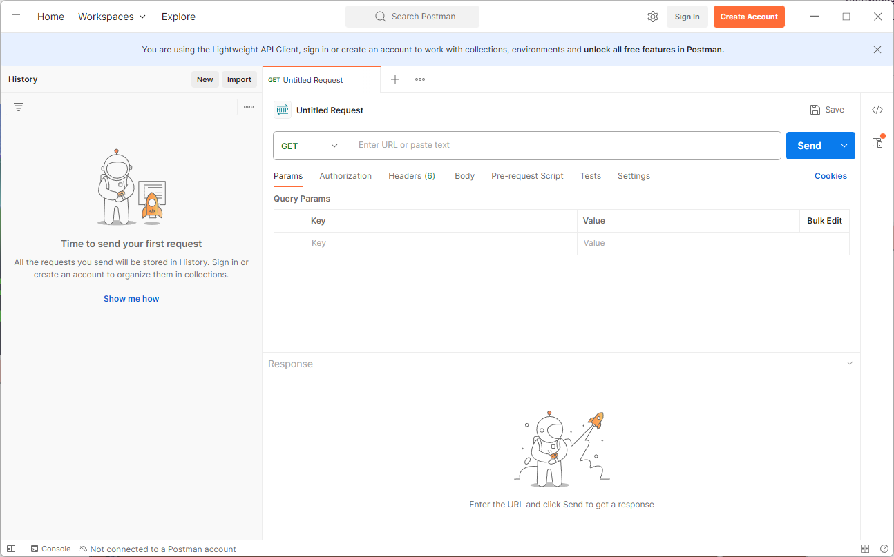 Установка Postman изображение с сайта www.testsetup.ru