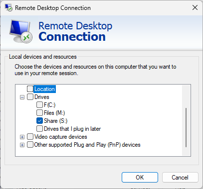 Разрешить обмен файлами по RDP Windows изображение с сайта www.devhops.site изображение с сайта www.testsetup.ru