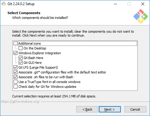 установка git for windows с openSSH изображение с сайта www.aredel.com