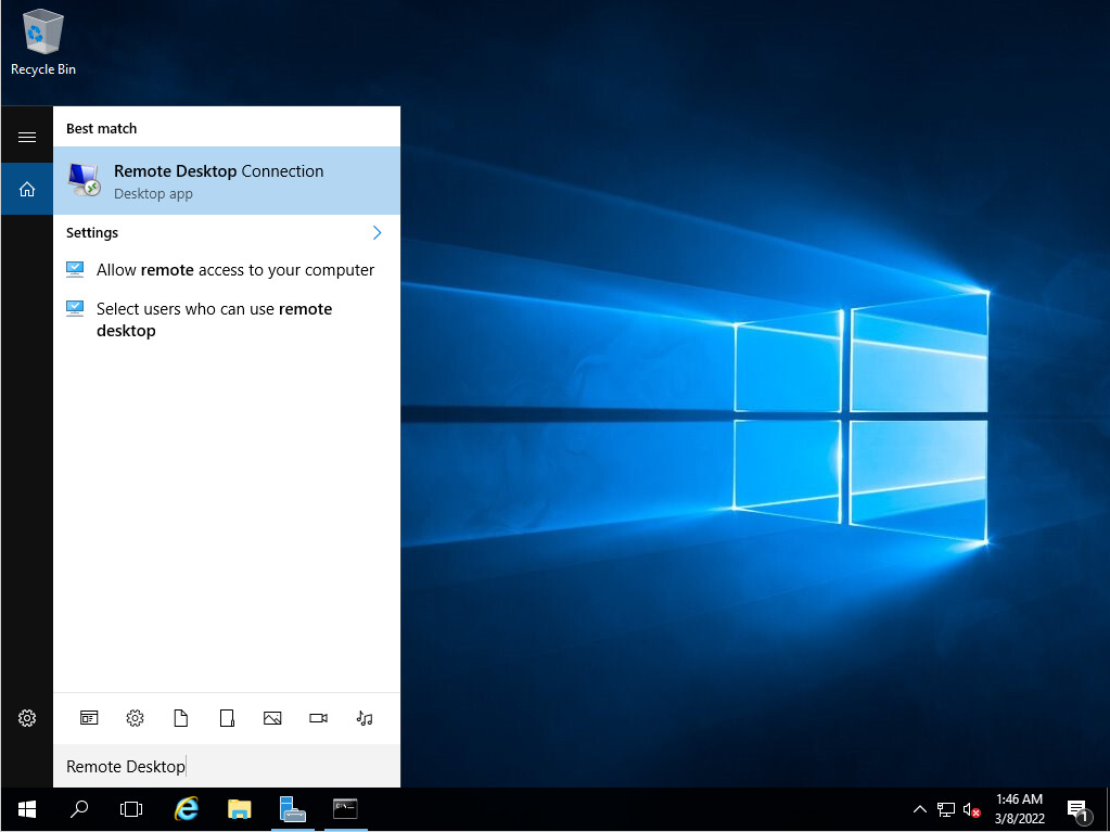 Разрешить доступ по RDP к Windows Server www.aredel.com