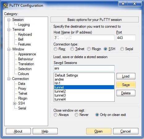 Подключение к удалённому рабочему столу RDP через туннель SSH изображение с сайта www.aredel.com